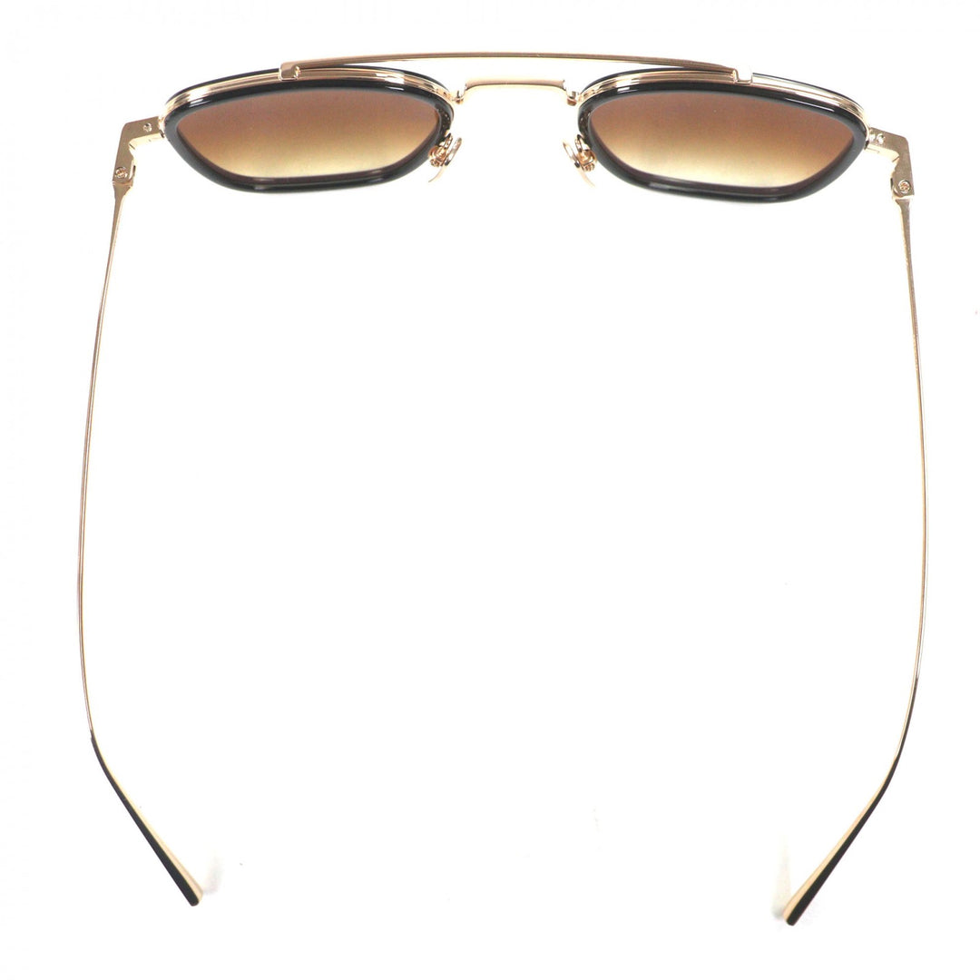 未使用品▼DITA ディータ DTS474 ARTOA 27.X ツーブリッジ サングラス ブラック ゴールド 47□26-145 デモレンズ メンズ 定価86900円
