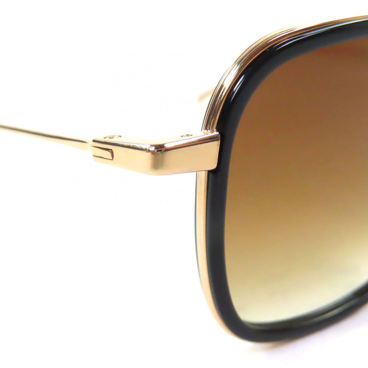 未使用品▼DITA ディータ DTS474 ARTOA 27.X ツーブリッジ サングラス ブラック ゴールド 47□26-145 デモレンズ メンズ 定価86900円