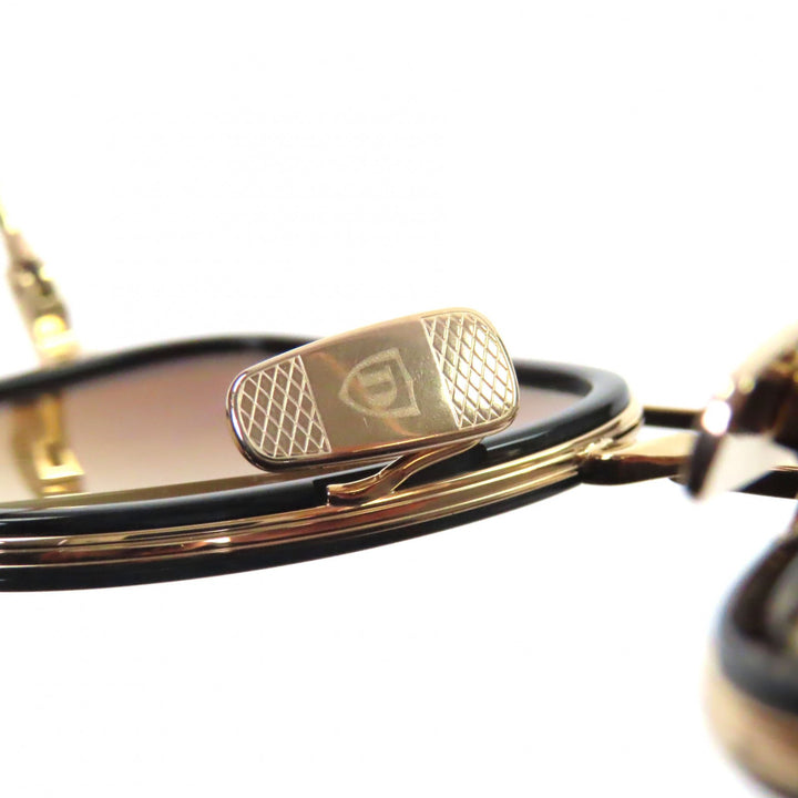 未使用品▼DITA ディータ DTS474 ARTOA 27.X ツーブリッジ サングラス ブラック ゴールド 47□26-145 デモレンズ メンズ 定価86900円
