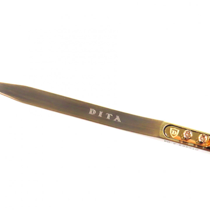 未使用品▼DITA ディータ DTX469 ALATARA アラタラ マーブル ラウンド メガネ 眼鏡 アイウェア クリアグリーン 46□22-145 デモレンズ