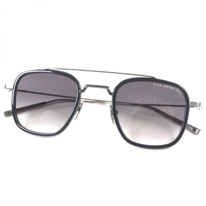 未使用品▼DITA ディータ DTS474 ARTOA 27X ツーブリッジ サングラス ガンメタリック ブラック 47□26-145 デモレンズ 日本製 メンズ