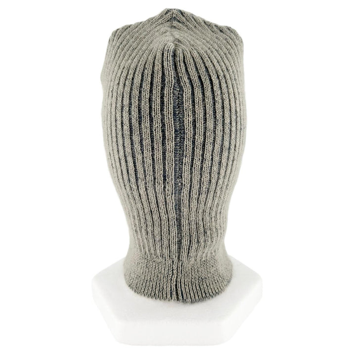 極美品▲SUGARHILL シュガーヒル 23AW 23AWKN09 PLATING KNIT BALACLAVA ニットキャップ アイボリー ネイビー 0 日本製 正規品 メンズ