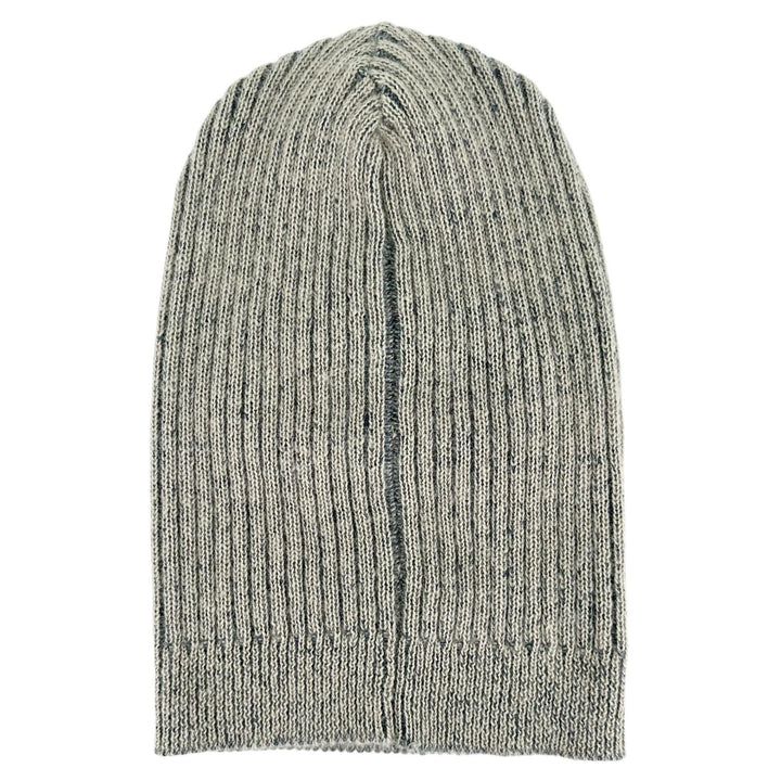 極美品▲SUGARHILL シュガーヒル 23AW 23AWKN09 PLATING KNIT BALACLAVA ニットキャップ アイボリー ネイビー 0 日本製 正規品 メンズ