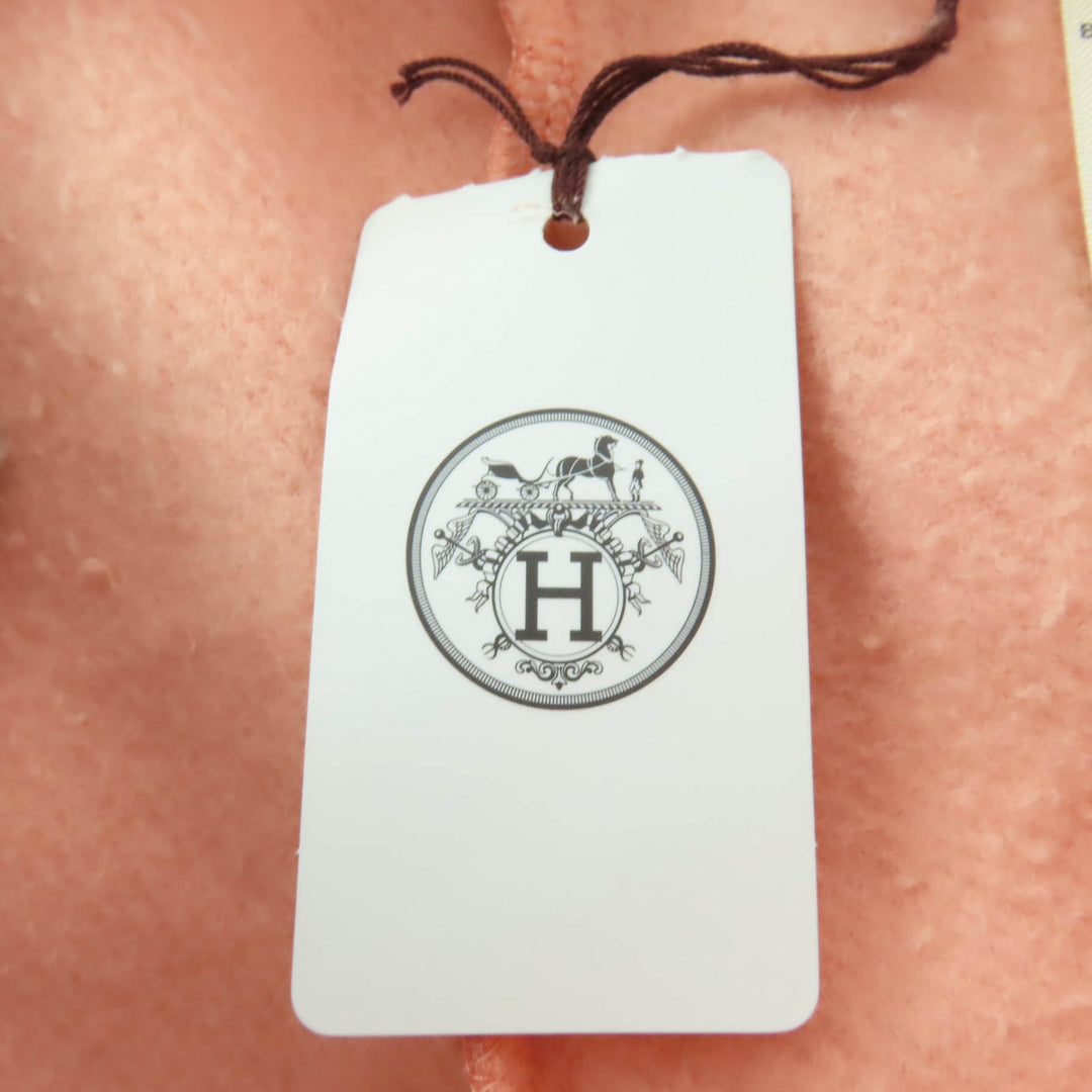 未使用品☆HERMES エルメス 22AW 2H4400DK Tresor de Medor コットン キャメル ショートパンツ コーラル系 36 仏製 正規品 レディース