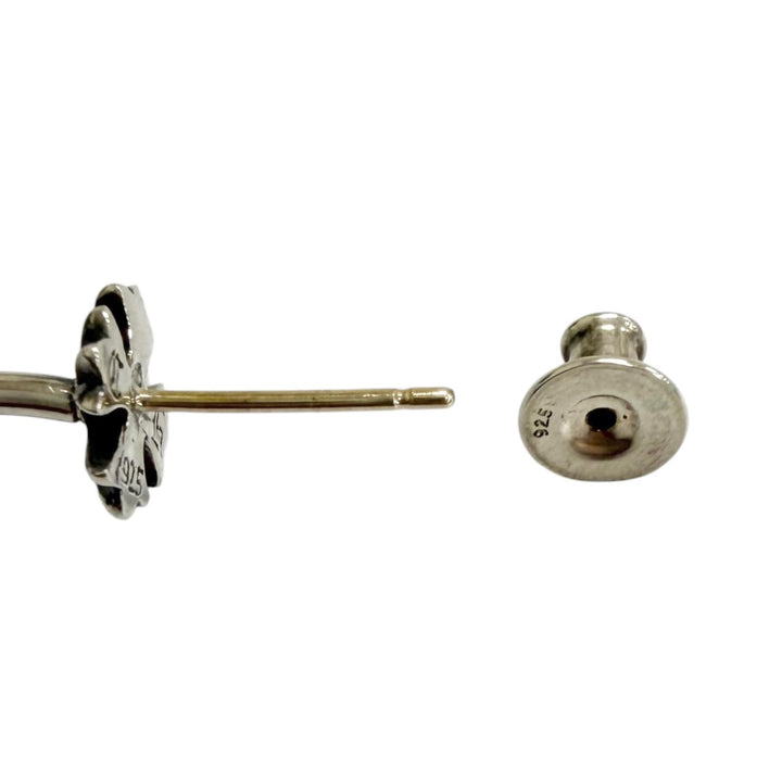 美品□CHROME HEARTS クロムハーツ HOOP CH PLS SV925 14K CHプラス 大ぶり フープピアス シルバー 重量5.0g レディース 保存袋付き