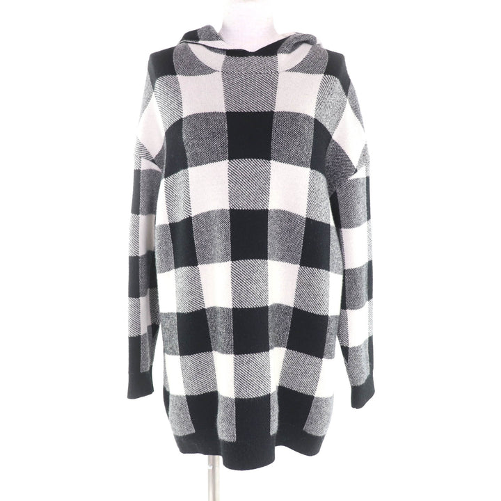 美品★Christian Dior クリスチャンディオール 954S92AM010 カシミヤ バックロゴデザイン ニット プルオーバーパーカー 38 正規品