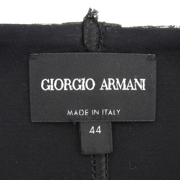 極美品▲GIORGIO ARMANI ジョルジオアルマーニ 2020年製 3KAG56 総柄 希少 大きめサイズ ジャケット マルチ 44 伊製 正規品 レディース