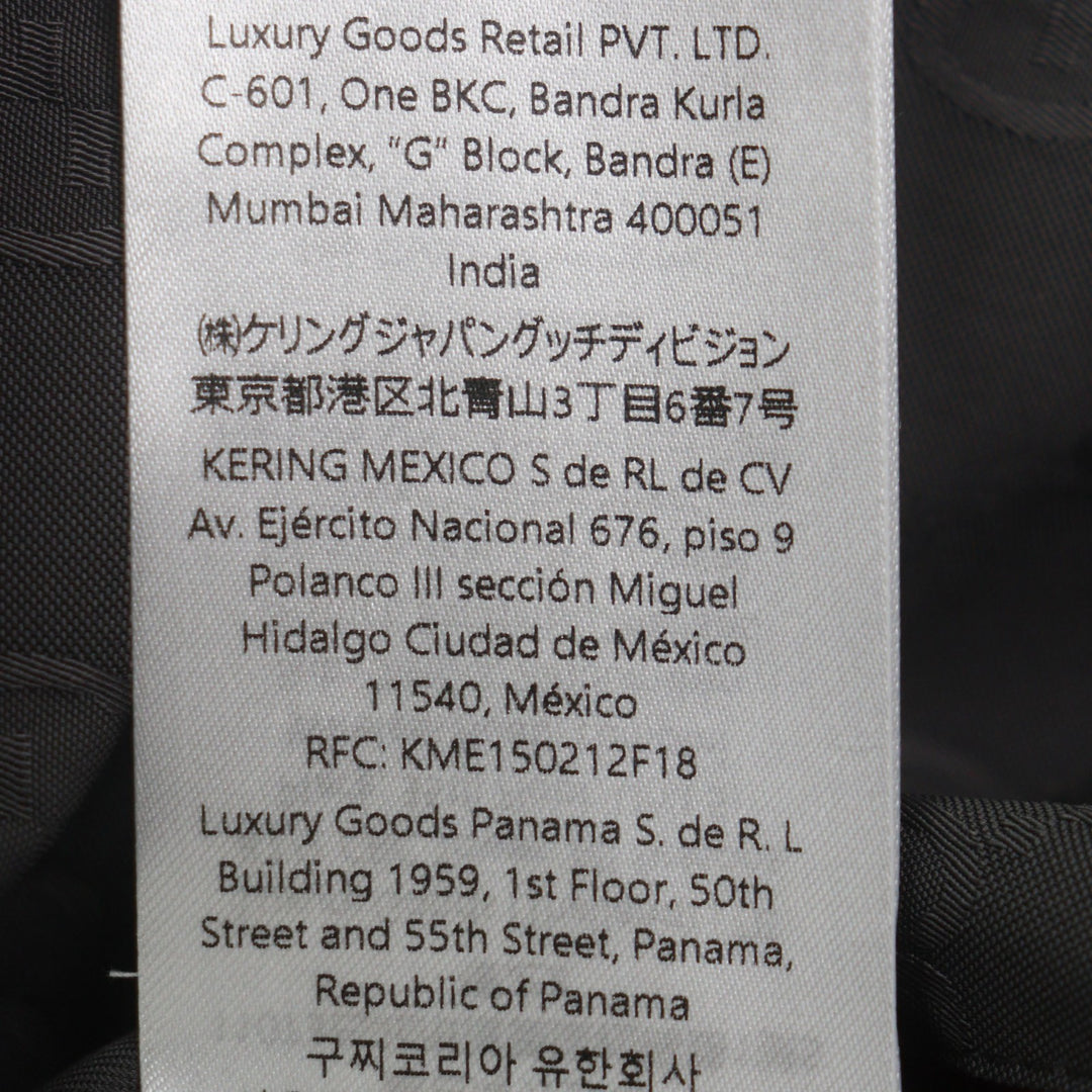 美品▼GUCCI グッチ 795697 GG柄 ロゴ刺繍 リバーシブル フーデッド 中綿入り ジップアップ ナイロンジャケット 48 ハンガー付き 正規品