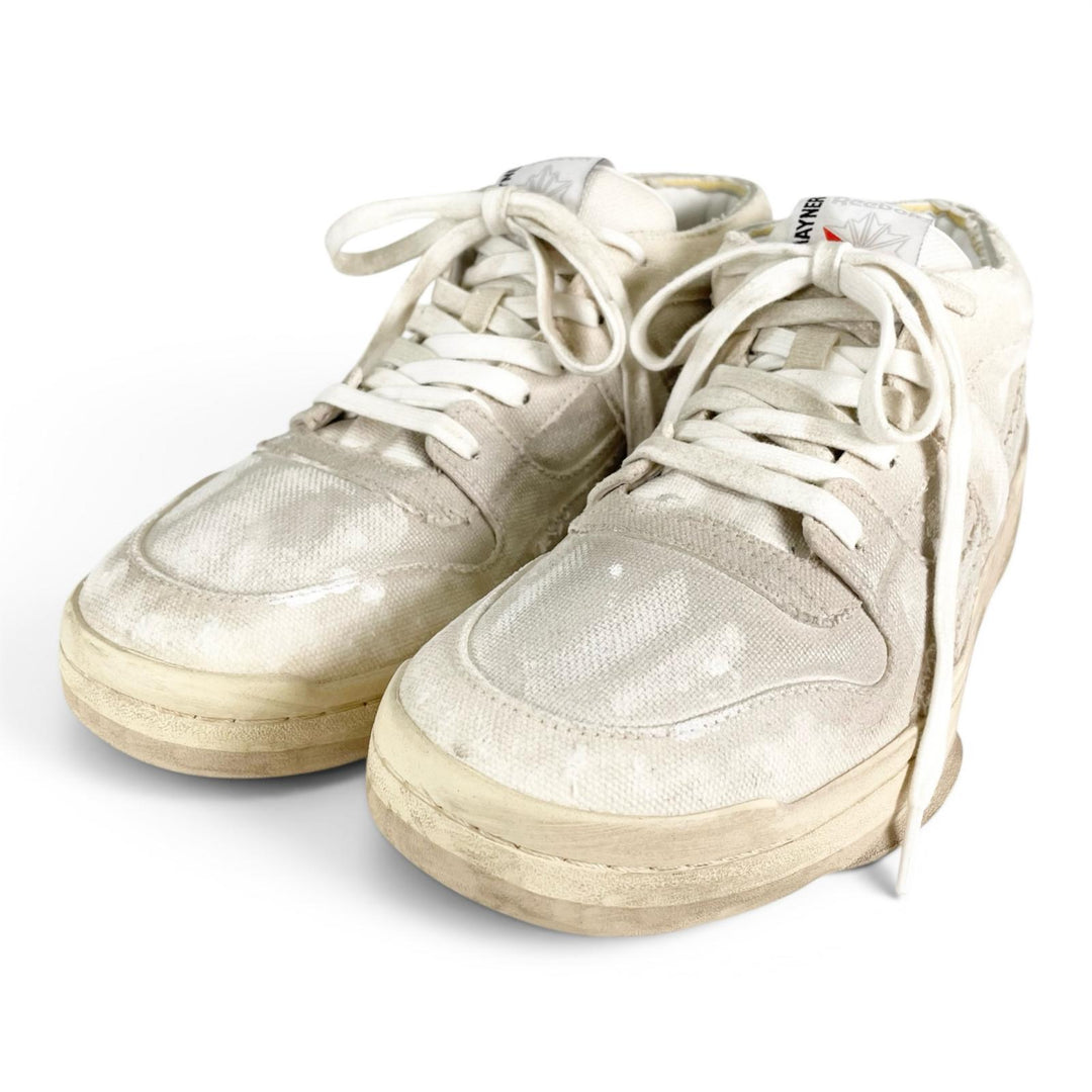 未使用品▲Reebok Hed Mayner リーボック ヘド メイナー BB5600 CUT ヴィンテージ加工 ウォッシュ加工 スニーカー アイボリー 9 メンズ