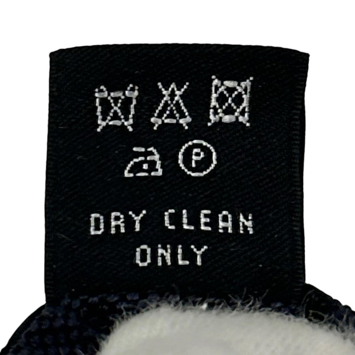 未使用品▲CHANEL シャネル シルク100% ココマーク柄 ジャガード ネクタイ ダークネイビー イタリア製 正規品 メンズ