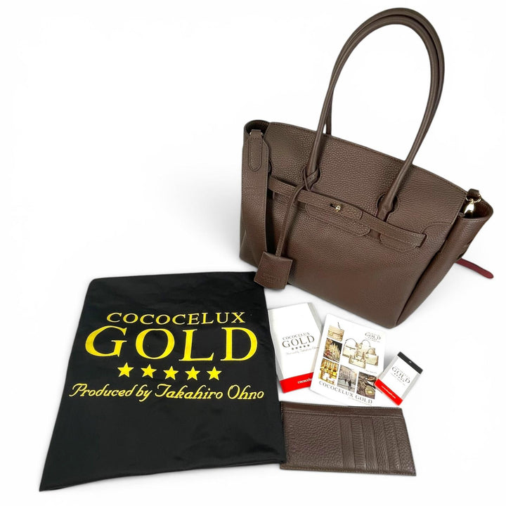 未使用品▲COCOCELUX GOLD ココセリュクス ゴールド 205DA0383 人気モデル ヘラクレス 2WAY ショルダーバッグ 正規品 レディース