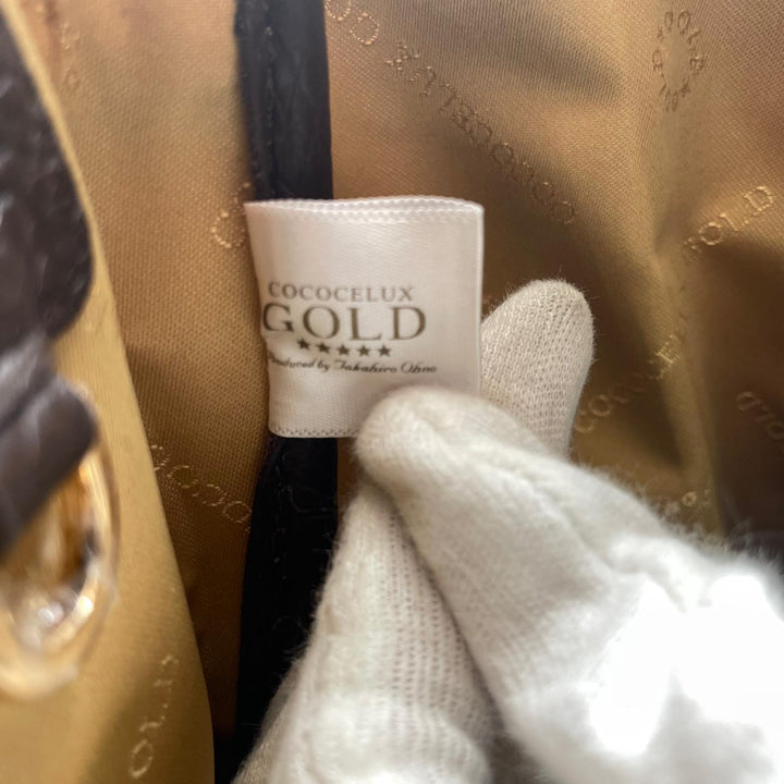 未使用品▲COCOCELUX GOLD ココセリュクス ゴールド 205DA0383 人気モデル ヘラクレス 2WAY ショルダーバッグ 正規品 レディース
