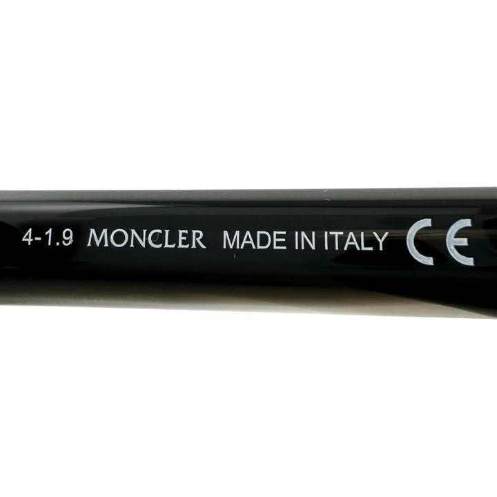 未使用品▲MONCLER モンクレール ML5051-F アジアンフィット ボストン型 メガネ 眼鏡 アイウェア ブラック 52□20 150 伊製 メンズ