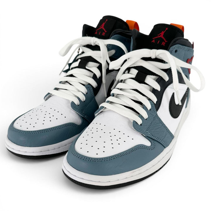 未使用品▲NIKE ナイキ CU2802 AIR JORDAN MID SE フィアレス APLA FACETASM レザー ハイカットスニーカー ホワイト 27.5cm メンズ