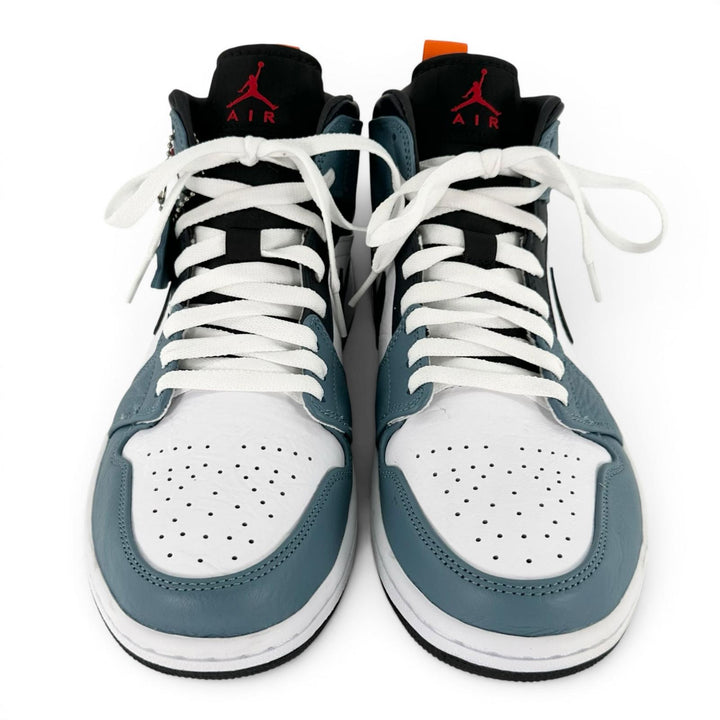 未使用品▲NIKE ナイキ CU2802 AIR JORDAN MID SE フィアレス APLA FACETASM レザー ハイカットスニーカー ホワイト 27.5cm メンズ