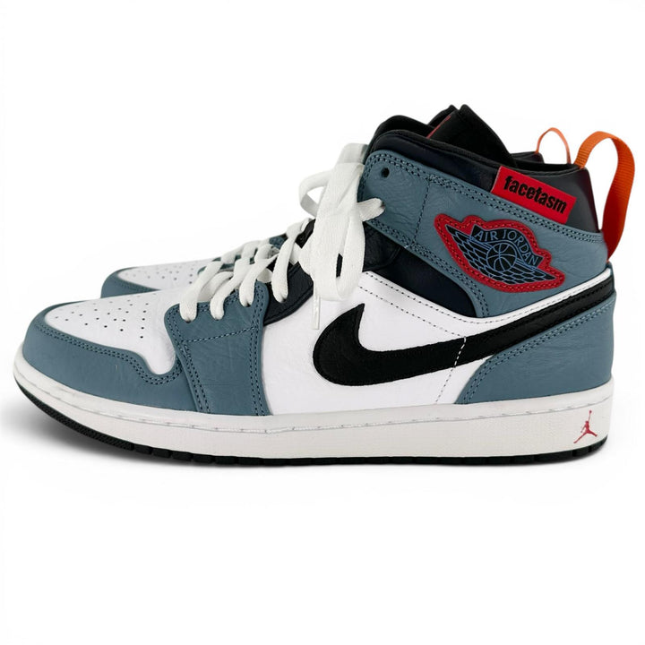 未使用品▲NIKE ナイキ CU2802 AIR JORDAN MID SE フィアレス APLA FACETASM レザー ハイカットスニーカー ホワイト 27.5cm メンズ