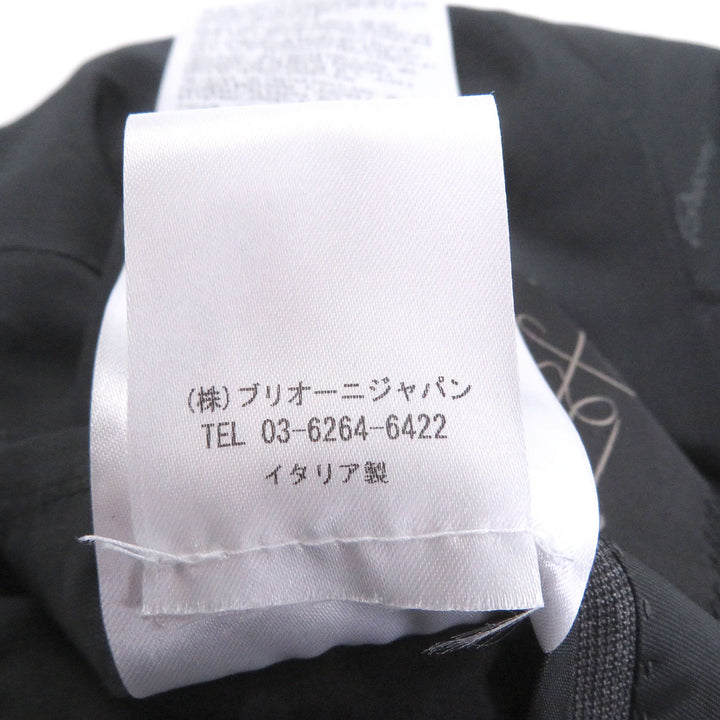 極美品□Brioni ブリオーニ SIGNATURE Super150sウール使用 シングルスーツ 上下セットアップ グレー 50 イタリア製 正規品 メンズ