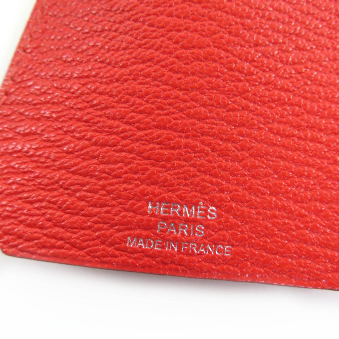 美品☆HERMES エルメス クロシェット ネックレス シェーブル カプシーヌ シルバー金具 アクセサリー C刻印 箱付き フランス製 レディース