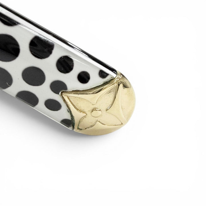 美品◇LOUIS VUITTO Yayoi Kusama ルイヴィトン 草間彌生 Z0480W ウェーブロン ドット柄 サングラス 44□30 デモレンズ 伊製 箱 袋付き