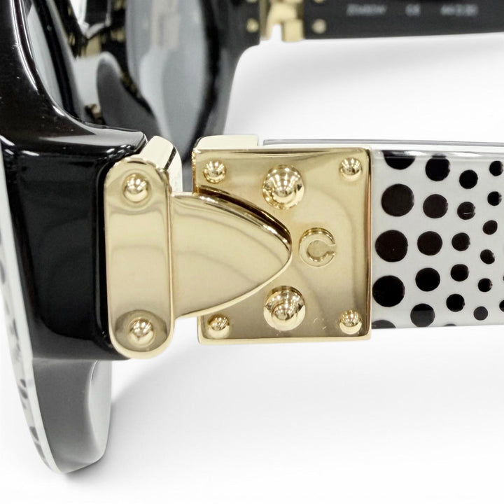 美品◇LOUIS VUITTO Yayoi Kusama ルイヴィトン 草間彌生 Z0480W ウェーブロン ドット柄 サングラス 44□30 デモレンズ 伊製 箱 袋付き