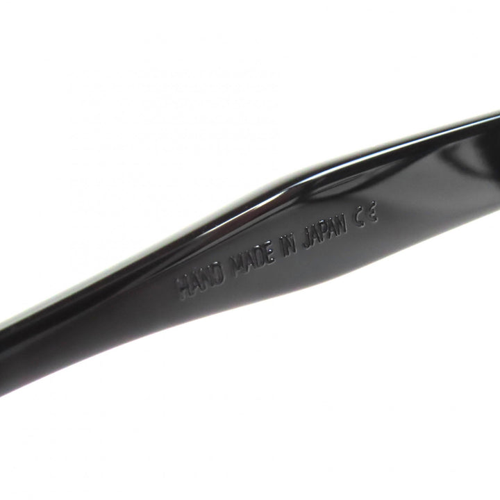 美品△JULIUS TART OPTICAL ジュリアスタートオプティカル HAROLD ハロルド ボストン メガネ 眼鏡 アイウェア ブラック シルバー 度入り