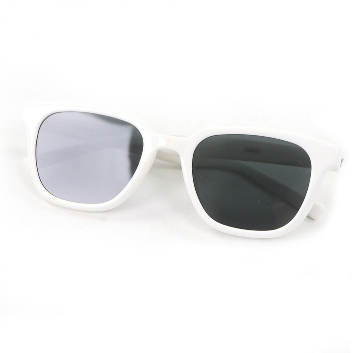 美品□MAISON MARGIELA 8 GentleMonster メゾンマルジェラ 8 ジェントルモンスター MM007 ウェリントン サングラス ホワイト 53□22-144