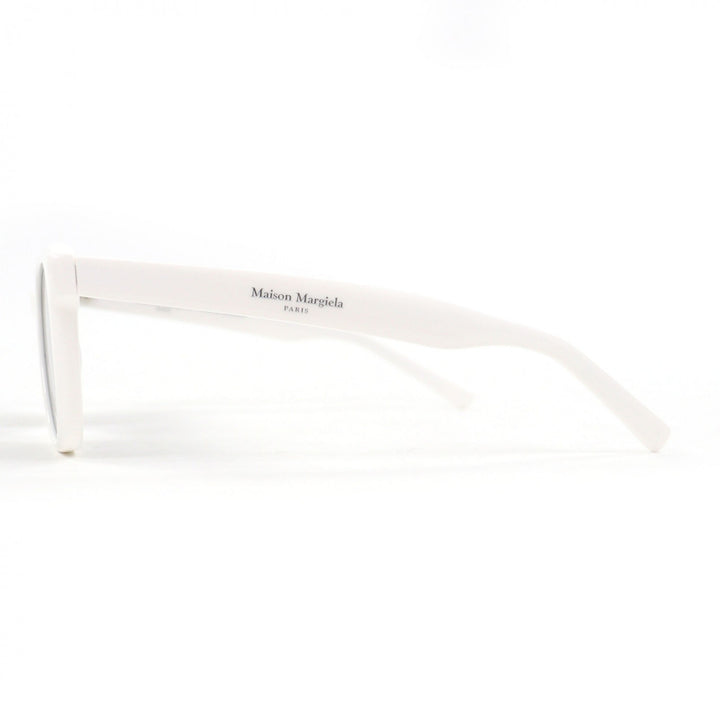 美品□MAISON MARGIELA 8 GentleMonster メゾンマルジェラ 8 ジェントルモンスター MM007 ウェリントン サングラス ホワイト 53□22-144