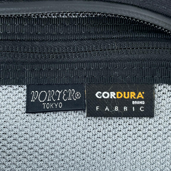 極美品▲PORTER ポーター 吉田カバン KLUNKERZ クランカーズ ナイロン ショルダーバッグ メッセンジャーバッグ ブラック 日本製 メンズ