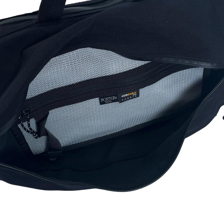 極美品▲PORTER ポーター 吉田カバン KLUNKERZ クランカーズ ナイロン ショルダーバッグ メッセンジャーバッグ ブラック 日本製 メンズ