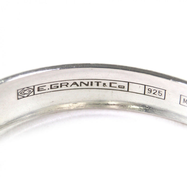 美品▼Erik Granit&amp;Co. エリック グラニット ヴィンテージ 925 60s ブレスレット バングル シルバー 重量17.2gg メンズ レディース