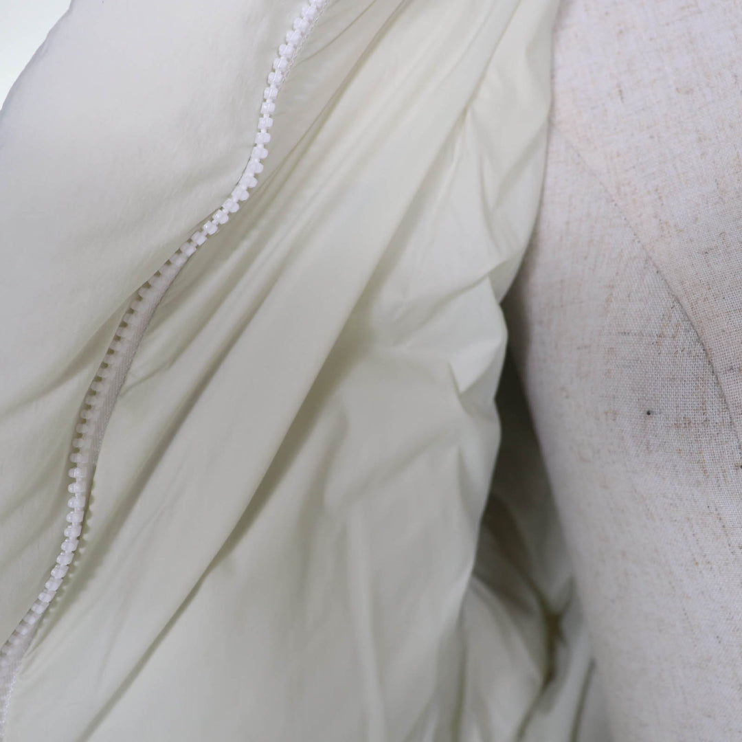 美品☆ACNE STUDIOS アクネストゥディオズ FN-WN-OUTW0000814 クロップド丈 ダウンジャケット ライトグリーン 32 レディース