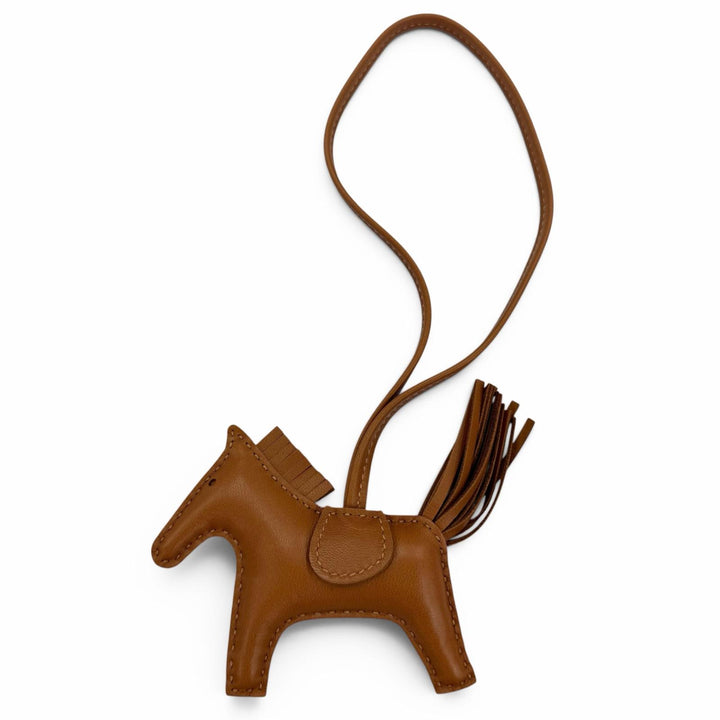 未使用品☆HERMES エルメス ロデオチャームPM アニョーミロ ソーゴールド バッグチャーム B刻印 フランス製 レディース 箱付き