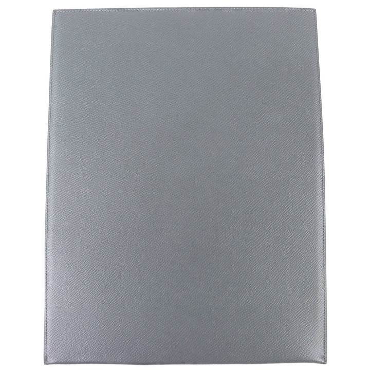 極美品△CELINE セリーヌ ロゴ レザー iPad Pro アイパッドプロ 13インチ用 ケース 収納 グレー 保存袋付き イタリア製 メンズ