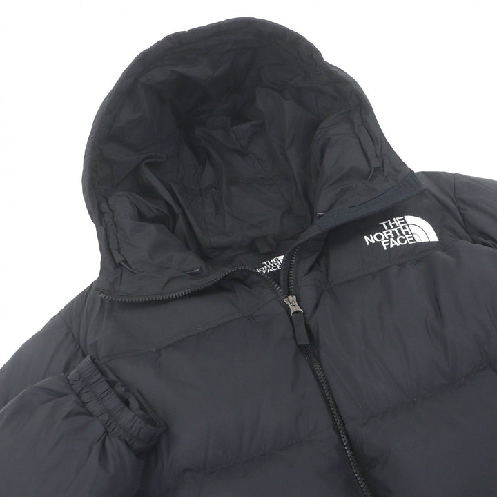 美品□THE NORTH FACE ザ・ノースフェイス ND92331 Nuptse Hoodie ヌプシ フーデッド ダウンジャケット ブラック L 正規品 メンズ