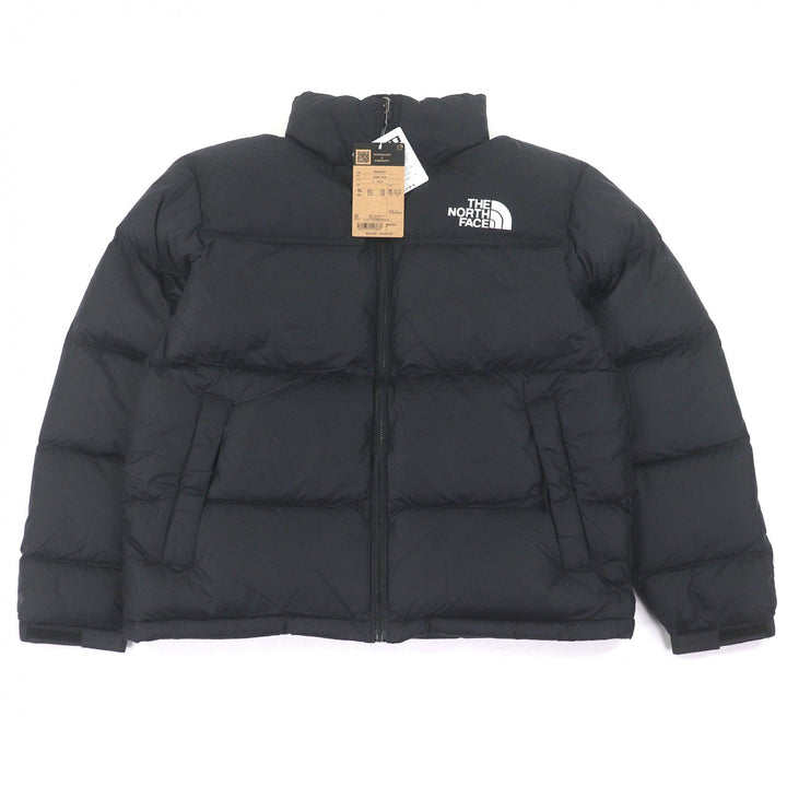 未使用品□THE NORTH FACE ザ・ノースフェイス ND92555 Nuptse Jacket ヌプシ フード入り ダウンジャケット ブラック L 正規品 メンズ