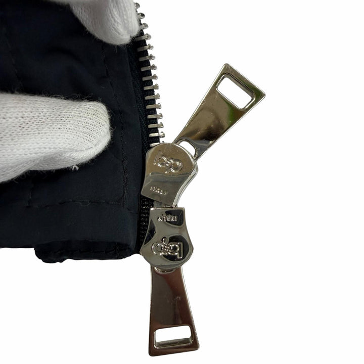 美品☆MONCLER モンクレール 2023年製 J10931A00087 ENET ロゴワッペン・フード付 ZIP UP ジャケット ネイビー 0 正規品 レディース