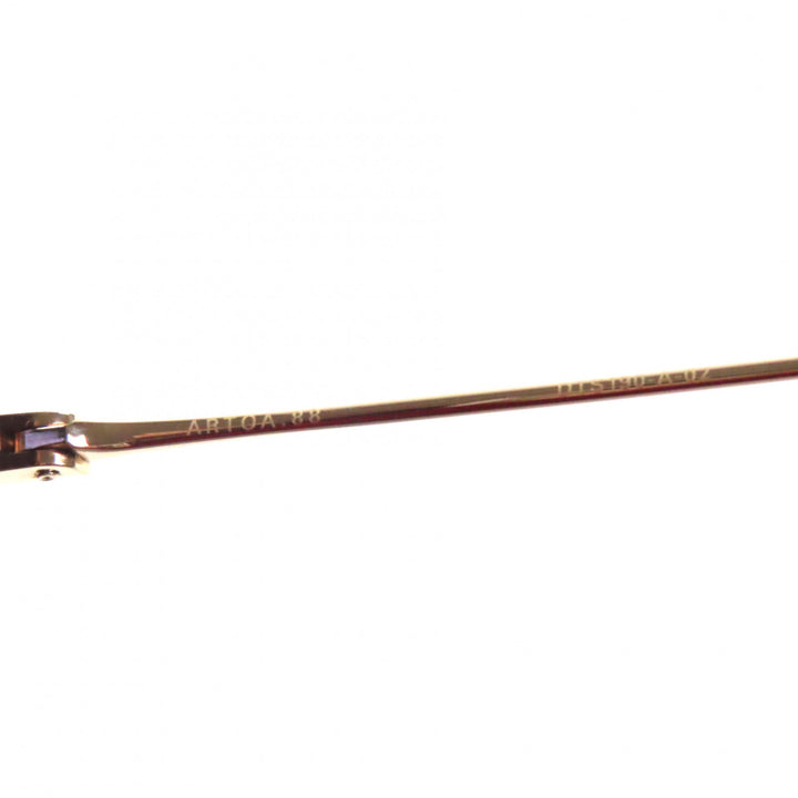 未使用品▼DITA ディータ DTS190 ARTOA.88 ツーブリッジ アイウェア サングラス ゴールド 60□15-145 デモレンズ メンズ 定価81400円
