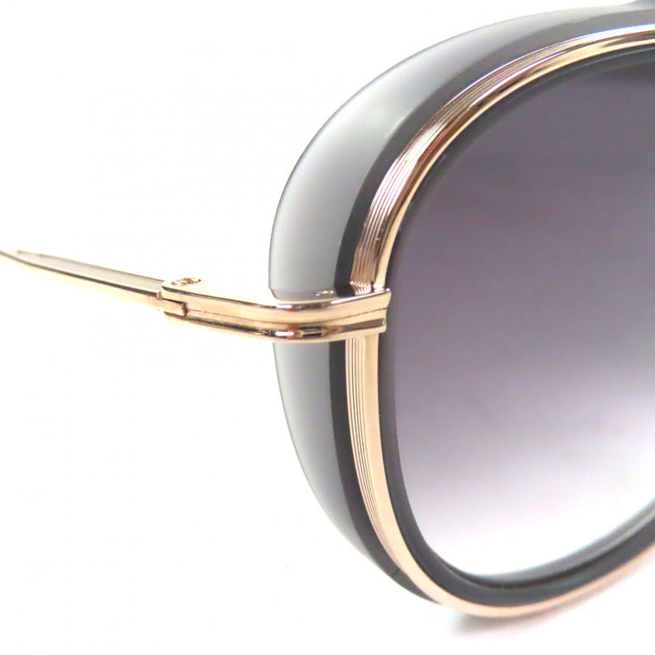 未使用▼DITA ディータ 19017 SPACECRAFT ツーブリッジ アイウェア サングラス ピンクゴールド スモークグレー 52□21-144 定価108900円