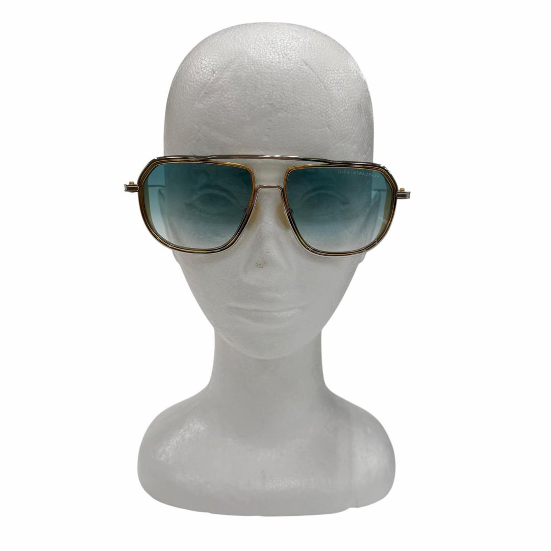極美品▼DITA ディータ 24SS DTS165 INTRACRAFT ツーブリッジ グラデーションレンズ サングラス 59□16-140 デモレンズ 定価136400円