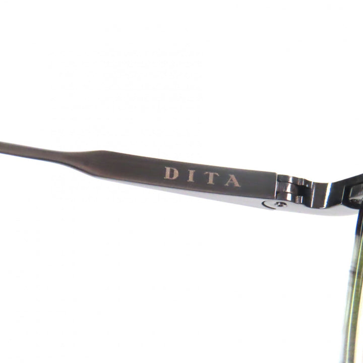 未使用品▼DITA ディータ DTX454 AVIATIA-FIVE マーブル メガネ 眼鏡 アイウェア クリアグリーン ガンメタリック 50□20-140 定価96800円