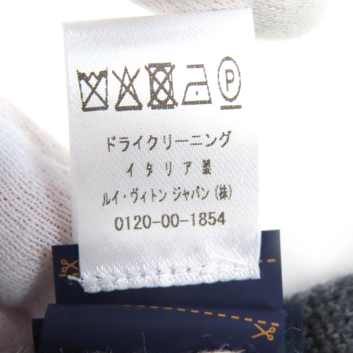 極美品△LOUIS VUITTON ルイヴィトン 2025年製 M97784 マフラー グラフィック フラワー ウール コットン フリンジ 正規品 定価111100円