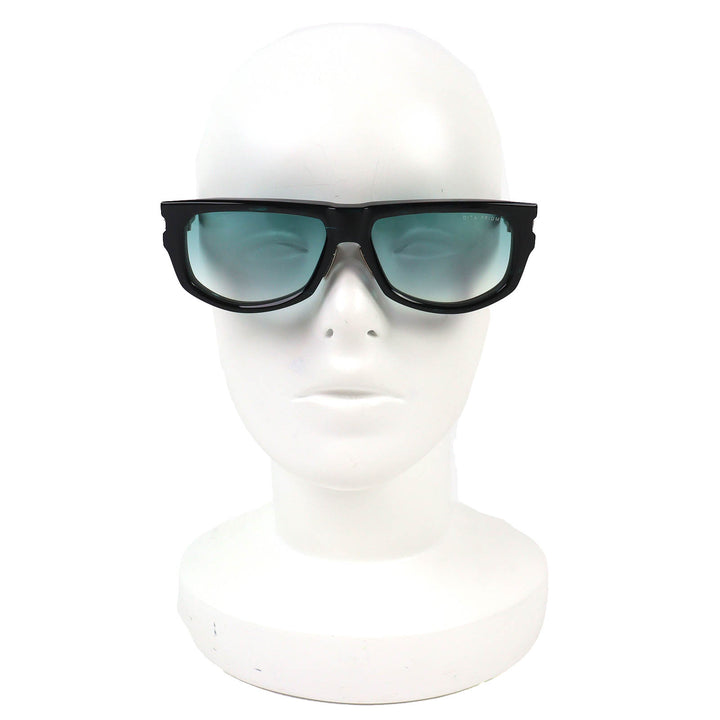 未使用品△DITA ディータ DTS753 PRIDM サングラス クリアターコイズ (マーブル) シルバー 57□16-137 デモレンズ 日本製 定価123200円