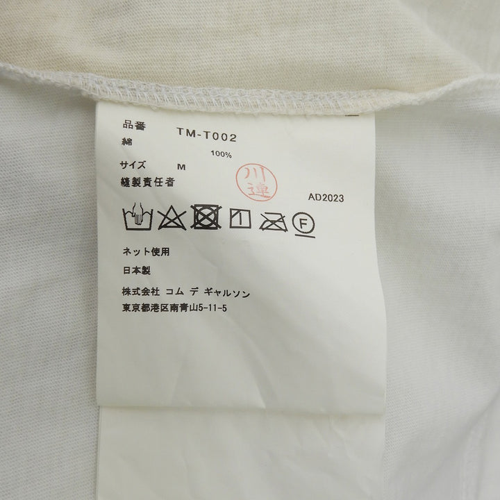 極美品▲tao COMME des GARCONS タオ コムデギャルソン 2023年製 コットン100％ 長袖Ｔシャツ マルチ M 日本製 正規品 レディース