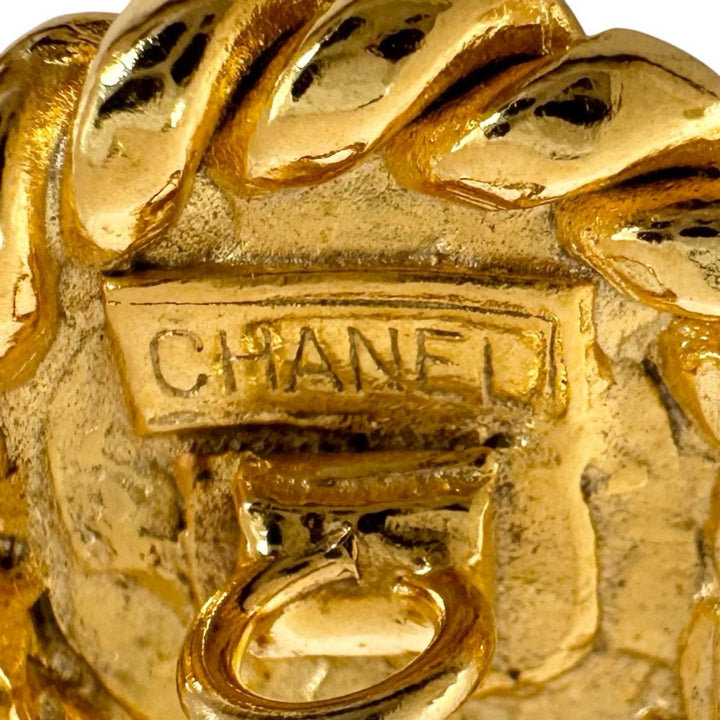 美品▲CHANEL シャネル ヴィンテージ ココマーク 裏ロゴ入り 金ボタン 14個セット ゴールド レディース