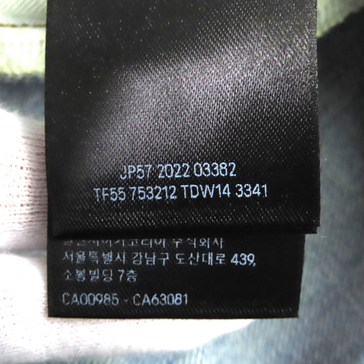 極美品△BALENCIAGA バレンシアガ 753212 コットン100％ カットオフ加工 デニム ショートパンツ ハーフパンツ インディゴブルー M 正規品