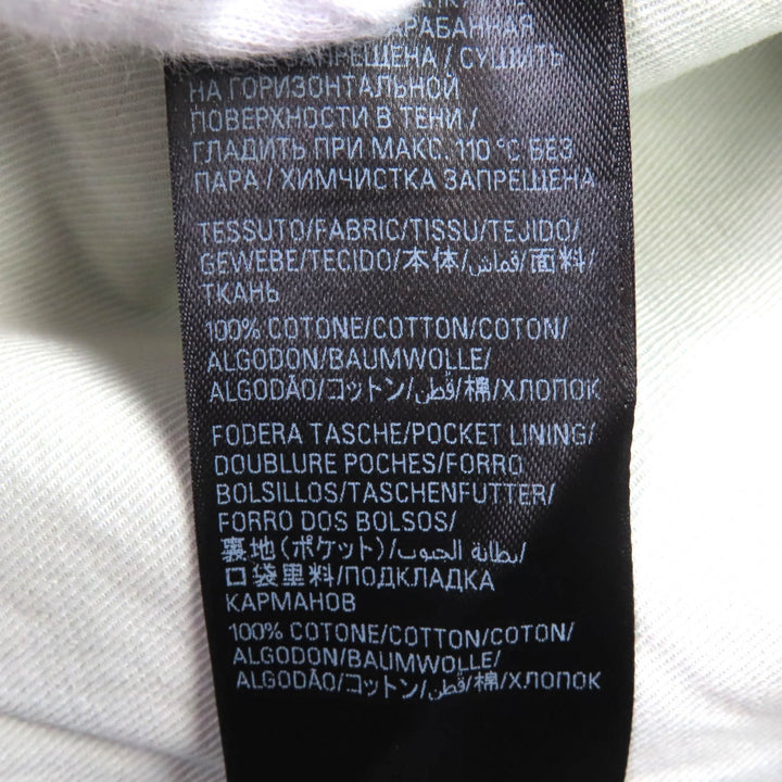 極美品△BALENCIAGA バレンシアガ 753212 コットン100％ カットオフ加工 デニム ショートパンツ ハーフパンツ インディゴブルー M 正規品