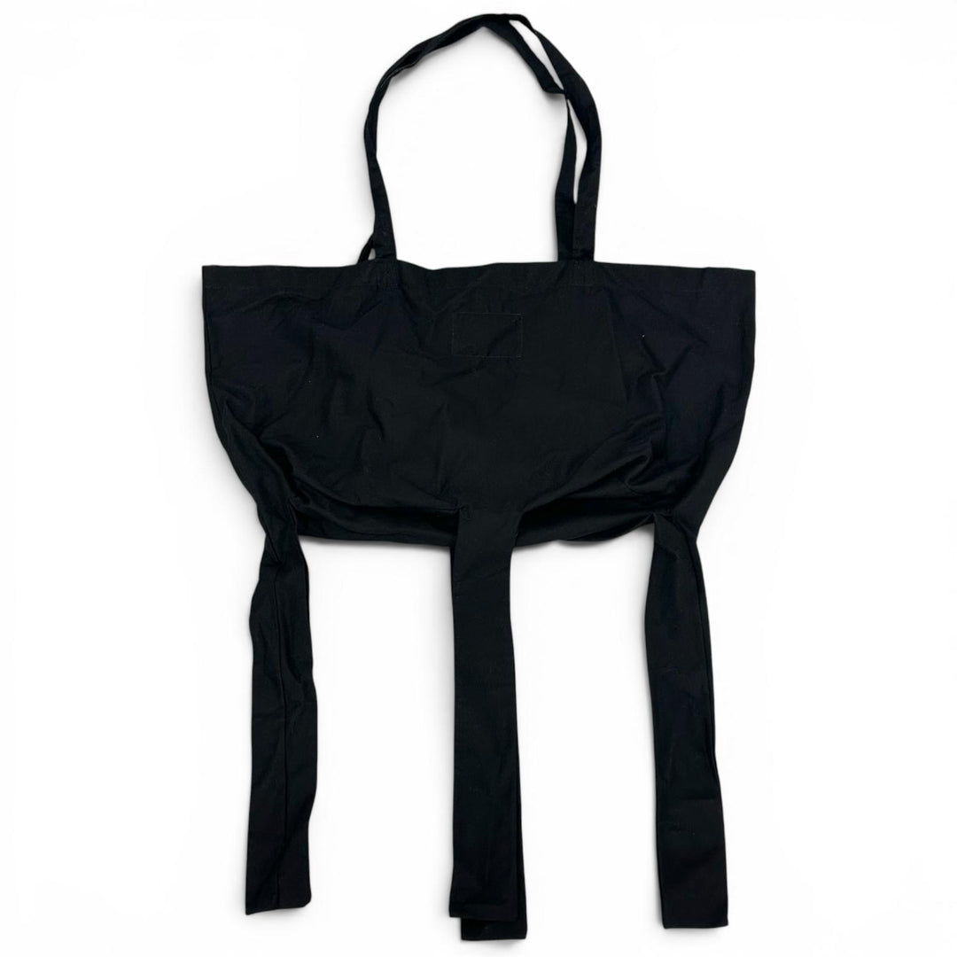 極美品▲A MACHINE エーマシーン 4rules for thought Common and cheap Stool Bag トートバッグ ブラック イエロー 日本製 レディース