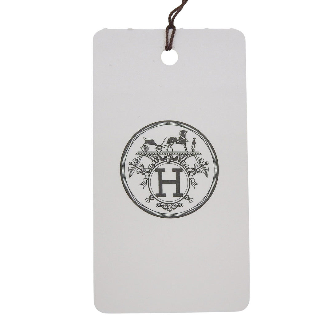 未使用品▲HERMES エルメス 23SS コットン100％ サドルステッチ クルーネック 半袖Ｔシャツ ライトブルー M イタリア製 正規品 メンズ