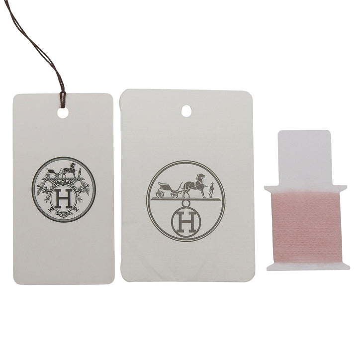 未使用品▲HERMES エルメス 2022年製 2H2618DC ウール カシミヤ混 長袖ニット トップス ピンク 40 イタリア製 正規品 レディース