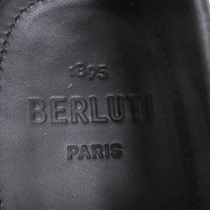 美品□BERLUTI ベルルッティ 2019年製 アレッサンドロ デムジュール レザー カリグラフィ オックスフォードシューズ 7 イタリア製 メンズ